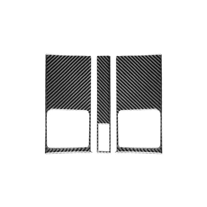 3 PCS / Set Carbon Fiber Car Central Control Air Outlet Panel Decorative Sticker for Honda CRV 2007-2011,Left and Right Drive Universal by buy2fix