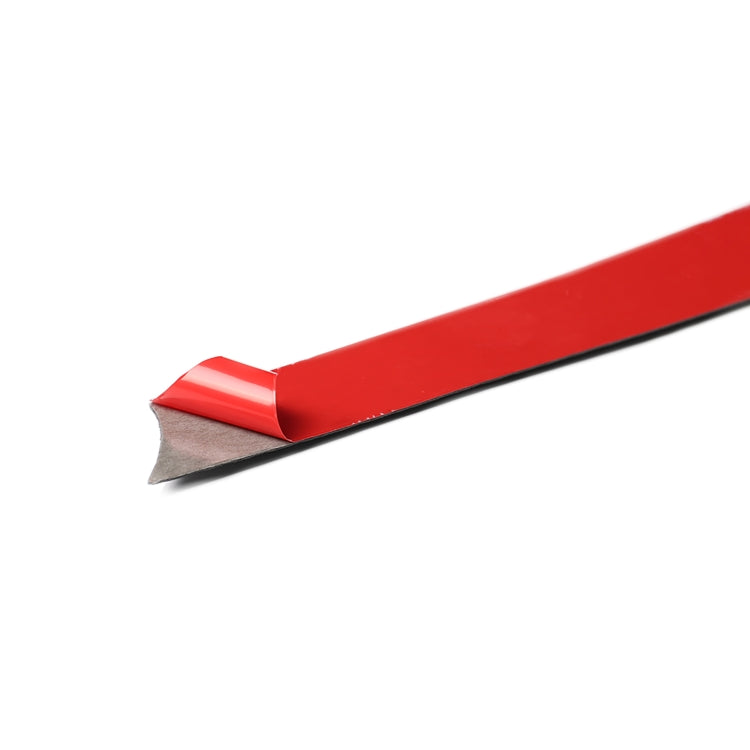 Carbon Fiber Car Dashboard Strip Decorative Sticker for Alfa Romeo Giulia 2017-2019,Right Drive (Red) by buy2fix