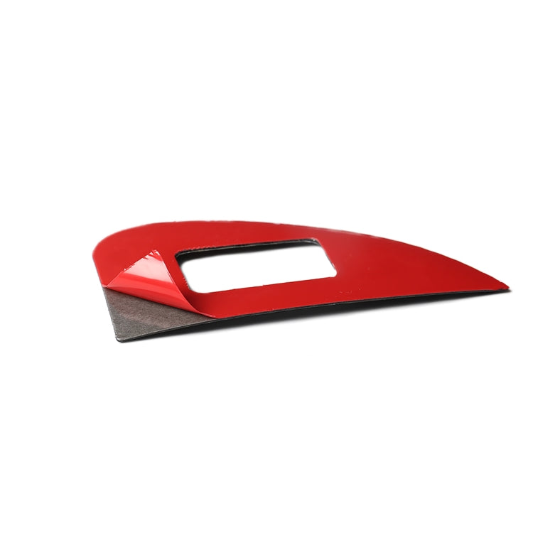 4 PCS / Set Carbon Fiber Car Window Button Panel Decorative Sticker for Alfa Romeo Giulia 2017-2019, Right Drive (Red) by buy2fix