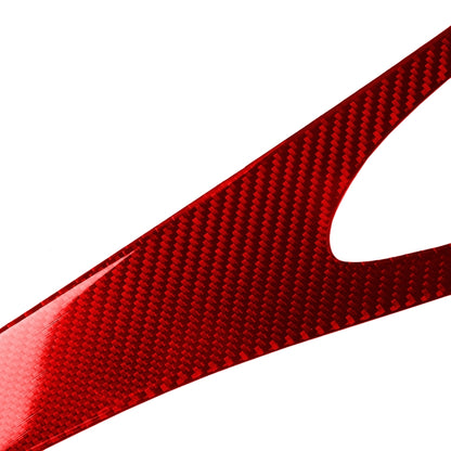 4 PCS / Set Carbon Fiber Car Door Panel Decorative Sticker for Alfa Romeo Giulia 2017-2019,Left and Right Drive Universal (Red) - Car Interior Mouldings by buy2fix | Online Shopping UK | buy2fix
