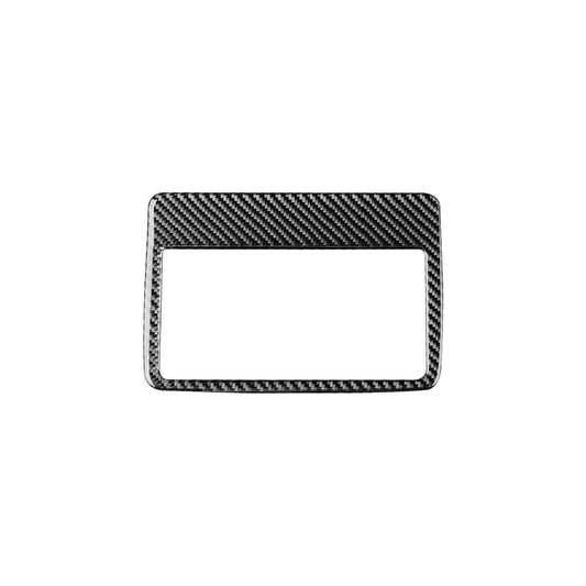 Carbon Fiber Car Navigation Frame Decorative Sticker for Audi Q3 2013-2018,Left and Right Drive Universal by buy2fix