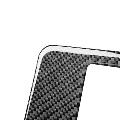 Carbon Fiber Car Navigation Frame Decorative Sticker for Audi Q3 2013-2018,Left and Right Drive Universal by buy2fix