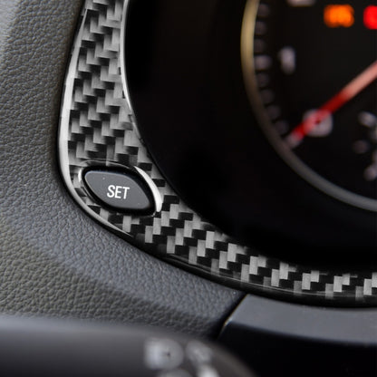 Carbon Fiber Car Dashboard Frame Decorative Sticker for Audi Q3 2013-2018,Left and Right Drive Universal by buy2fix