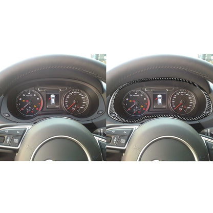 Carbon Fiber Car Dashboard Frame Decorative Sticker for Audi Q3 2013-2018,Left and Right Drive Universal by buy2fix