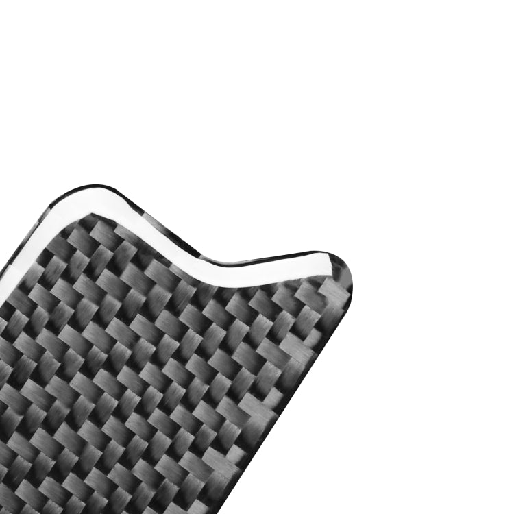 4 PCS / Set Carbon Fiber Car Inner Door Bowl Decorative Sticker for Audi Q3 2013-2018,Left and Right Drive Universal - Car Interior Mouldings by buy2fix | Online Shopping UK | buy2fix