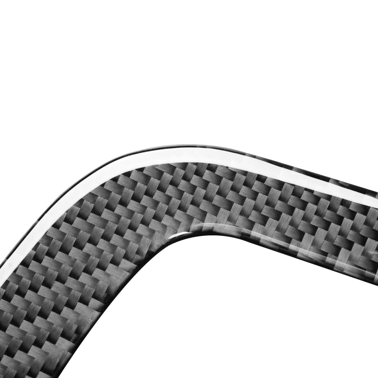 2 PCS / SetCarbon Fiber Car Gear Panel Decorative Sticker for Audi Q3 2013-2018,Left and Right Drive Universal - Car Interior Mouldings by buy2fix | Online Shopping UK | buy2fix