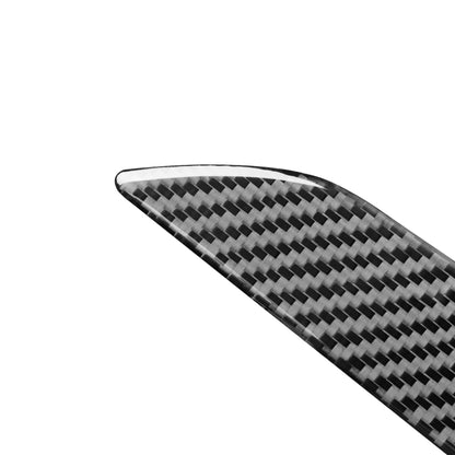 4 PCS / Set Carbon Fiber Car Interior Door Trim Decorative Sticker for Audi Q3 2013-2018,Left and Right Drive Universal by buy2fix