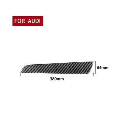 Carbon Fiber Car Co-pilot Trim Decorative Sticker for Audi Q3 2013-2018,Right Drive - Car Interior Mouldings by buy2fix | Online Shopping UK | buy2fix