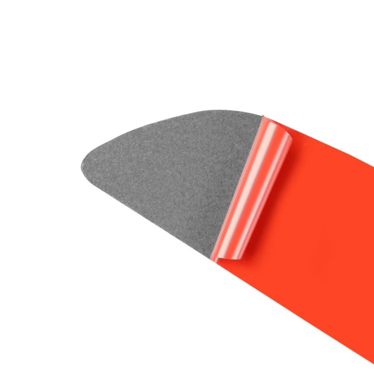 Carbon Fiber Car Co-pilot Trim Red Edge Decorative Sticker for Audi Q3 2013-2018,Left Drive by buy2fix