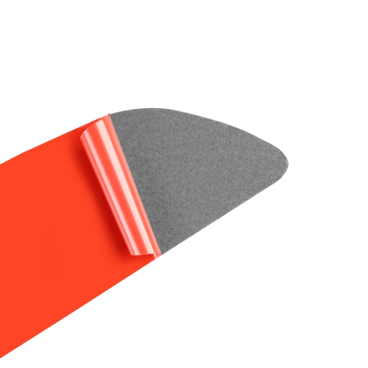 Carbon Fiber Car Co-pilot Trim Red Edge Decorative Sticker for Audi Q3 2013-2018,Right Drive by buy2fix