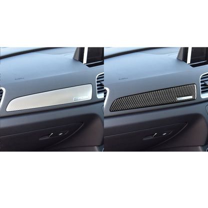Carbon Fiber Car Co-pilot Trim with Hole Decorative Sticker for Audi Q3 2013-2018,Right Drive - Car Interior Mouldings by buy2fix | Online Shopping UK | buy2fix