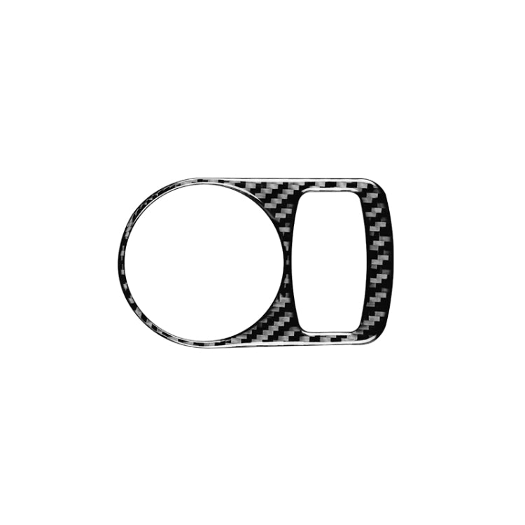 Carbon Fiber Car Headlight Switch Decorative Sticker for Audi Q3 2013-2018,Left and Right Drive Universal by buy2fix