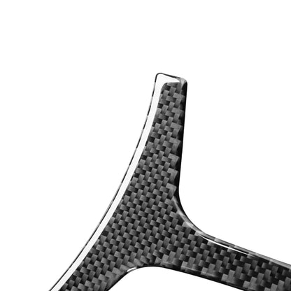 2 PCS / Set Carbon Fiber Car Central Control CD Outside Frame Decorative Sticker for Audi Q3 2013-2018,Left Drive by buy2fix