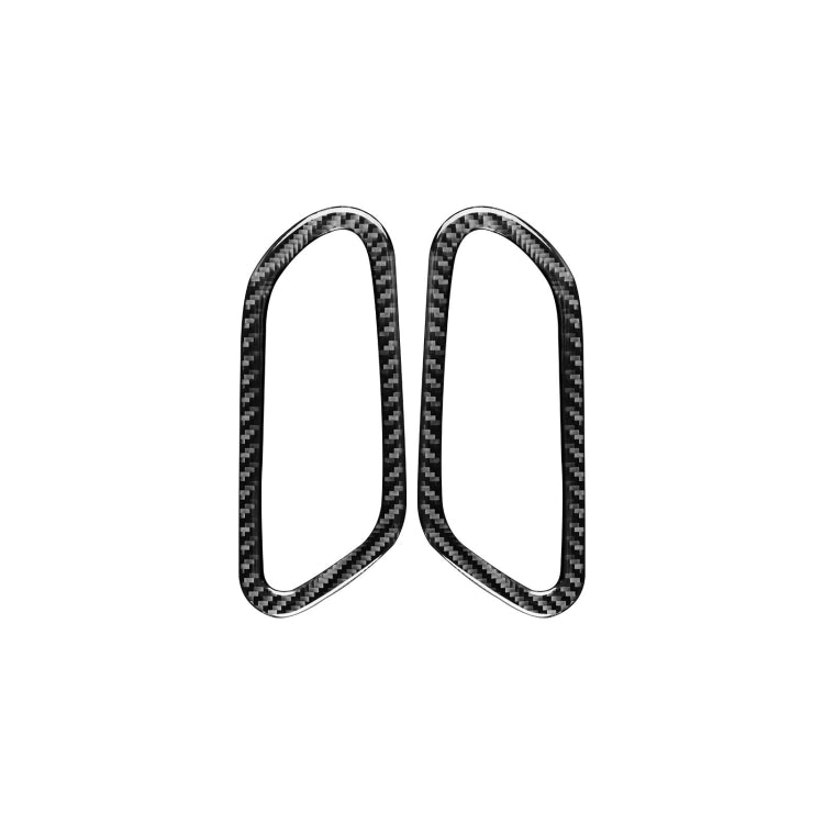 2 PCS / Set Carbon Fiber Car Inner Door Handle Decorative Sticker for Volkswagen Scirocco 2009-2016,Left and Right Drive Universal by buy2fix