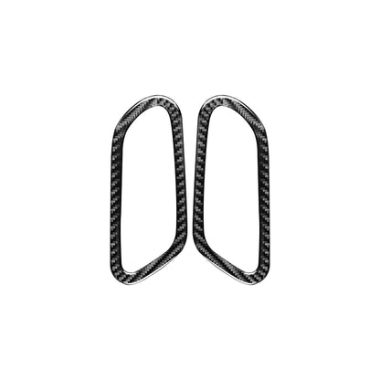 2 PCS / Set Carbon Fiber Car Inner Door Handle Decorative Sticker for Volkswagen Scirocco 2009-2016,Left and Right Drive Universal by buy2fix