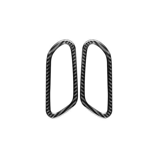 2 PCS / Set Carbon Fiber Car Inner Door Handle Decorative Sticker for Volkswagen Scirocco 2009-2016,Left and Right Drive Universal by buy2fix