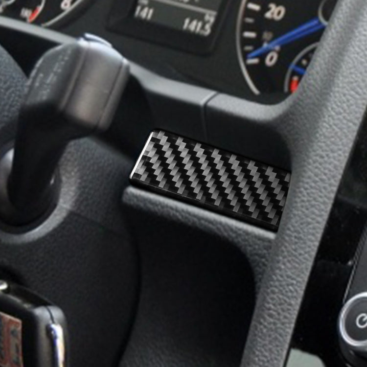 3 PCS / Set Carbon Fiber Car Dashboard Strip Decorative Sticker for Volkswagen Scirocco 2009-2016,Left Drive by buy2fix