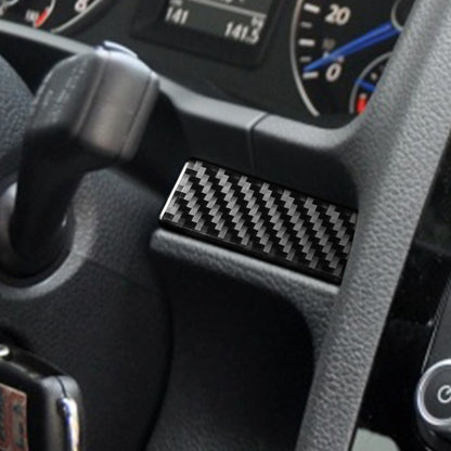 3 PCS / Set Carbon Fiber Car Dashboard Strip Decorative Sticker for Volkswagen Scirocco 2009-2016,Left Drive by buy2fix