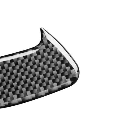 2 PCS / Set Carbon Fiber Car Door Lock Frame Decorative Sticker for Volkswagen Scirocco 2009-2016,Right Drive - Car Interior Mouldings by buy2fix | Online Shopping UK | buy2fix