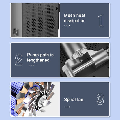 12V Portable Car Tire Air Pump Style:Digital Display Version - Inflatable Pump by buy2fix | Online Shopping UK | buy2fix