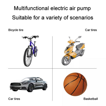 12V Portable Car Tire Air Pump Style:Digital Display Version - Inflatable Pump by buy2fix | Online Shopping UK | buy2fix