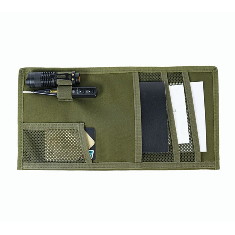 Car Sun Visor Storage Bag Glasses Frame Bill Clip (Army Green) - Stowing Tidying by buy2fix | Online Shopping UK | buy2fix