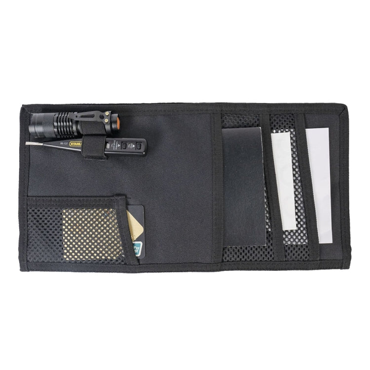 Car Sun Visor Storage Bag Glasses Frame Bill Clip (Black) - Stowing Tidying by buy2fix | Online Shopping UK | buy2fix