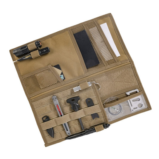 Car Sun Visor Storage Bag Glasses Frame Bill Clip (Khaki) - Stowing Tidying by buy2fix | Online Shopping UK | buy2fix