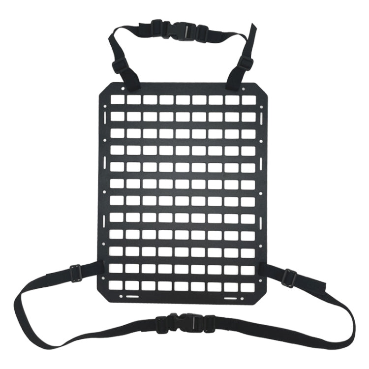 Car Rigid Seat Back Organizer Molle Panel Storage Rack - Stowing Tidying by buy2fix | Online Shopping UK | buy2fix