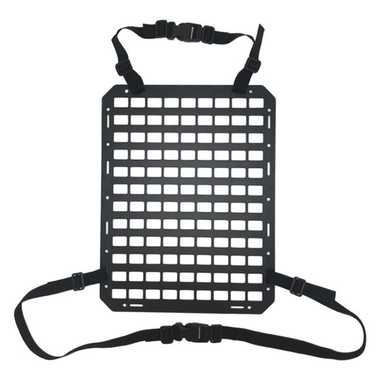 Car Rigid Seat Back Organizer Molle Panel Storage Rack - Stowing Tidying by buy2fix | Online Shopping UK | buy2fix