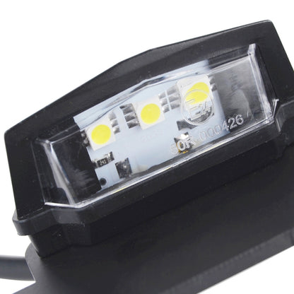 Motorcycle American Cruise Retro License Plate Holder with Light - Holder by buy2fix | Online Shopping UK | buy2fix