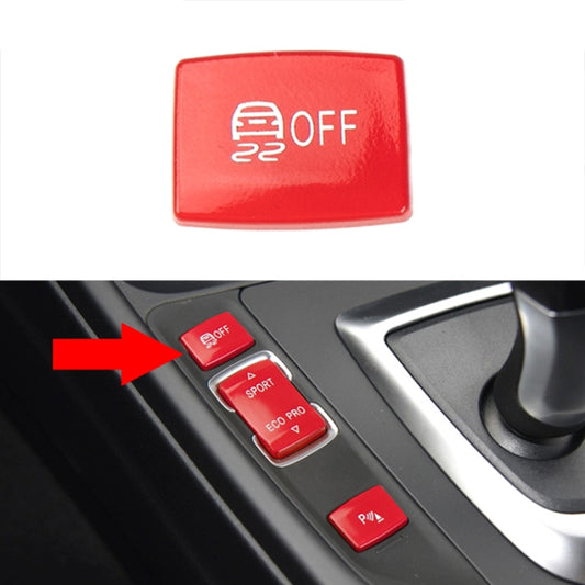 For BMW 3 Series Left Driving Car Central Control Multi-function ESP Button 6131 9252 912(Red) - Car Switches by buy2fix | Online Shopping UK | buy2fix