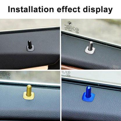For BMW 5 Series 2011-2017 Car Interior Door Window Trim Panel Locking Knob Button Cover 5142 9171 769 - Booster Cable & Clip by buy2fix | Online Shopping UK | buy2fix