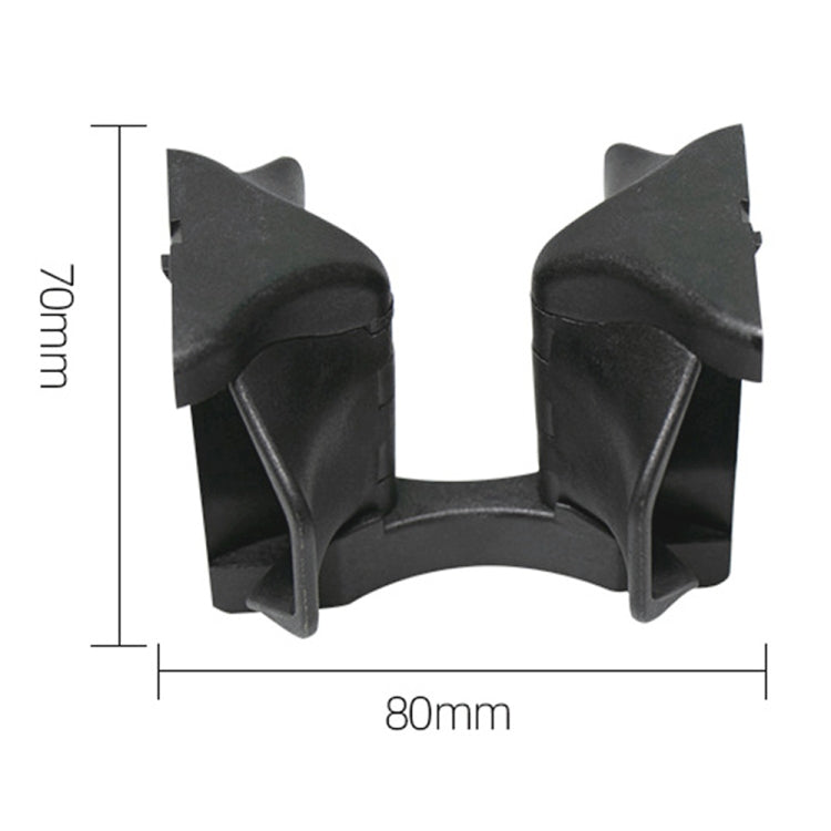 For Mercedes-Benz W204 / W212 2008-2015 Left Driving Car Water Cup Holder 2046802391(Black) - Car Drink Holders by buy2fix | Online Shopping UK | buy2fix