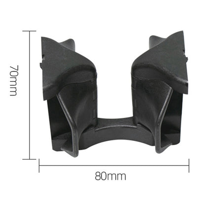 For Mercedes-Benz W204 / W212 2008-2015 Left Driving Car Water Cup Holder 2046802391(Black) - Car Drink Holders by buy2fix | Online Shopping UK | buy2fix