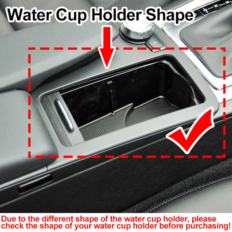 For Mercedes-Benz W204 / W212 2008-2015 Left Driving Car Water Cup Holder 2046802391(Black) - Car Drink Holders by buy2fix | Online Shopping UK | buy2fix
