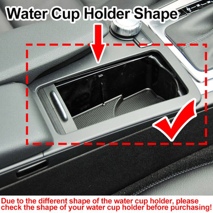 For Mercedes-Benz W204 / W212 2008-2015 Left Driving Car Water Cup Holder 2046802391(Black) - Car Drink Holders by buy2fix | Online Shopping UK | buy2fix