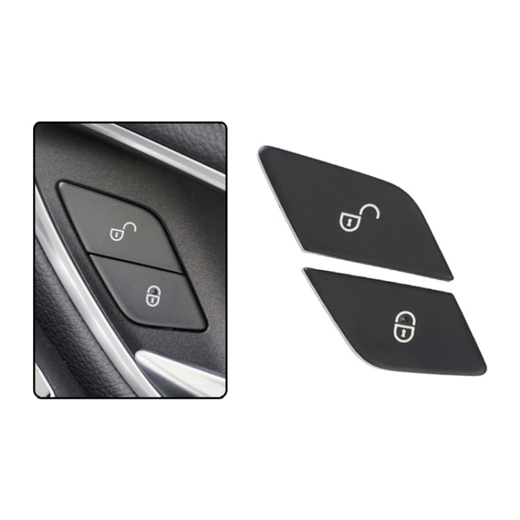 For Mercedes-Benz E-Class 2016-2021 Left Driving Car Right Side Door Lock Switch Buttons 2059055251(Black) - Car Switches by buy2fix | Online Shopping UK | buy2fix