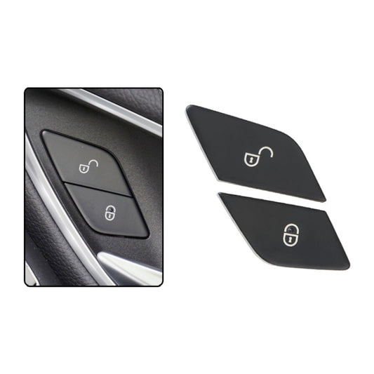 For Mercedes-Benz E-Class 2016-2021 Left Driving Car Right Side Door Lock Switch Buttons 2059055251(Black) - Car Switches by buy2fix | Online Shopping UK | buy2fix