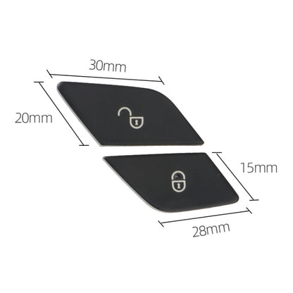 For Mercedes-Benz E-Class 2016-2021 Left Driving Car Right Side Door Lock Switch Buttons 2059055251(Black) - Car Switches by buy2fix | Online Shopping UK | buy2fix
