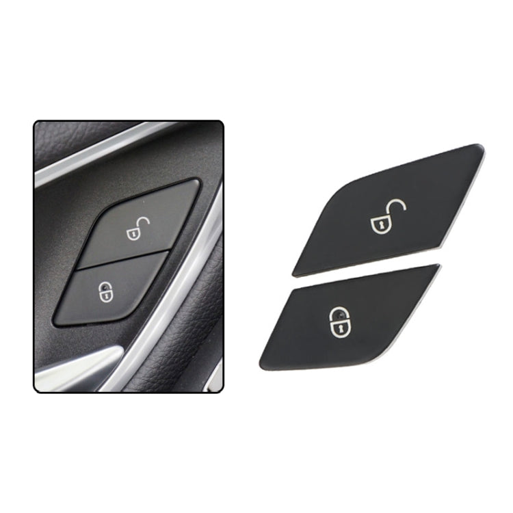 For Mercedes-Benz E-Class 2016-2021 Left Driving Car Left Side Door Lock Switch Buttons 2059055251 (Black) - Car Switches by buy2fix | Online Shopping UK | buy2fix