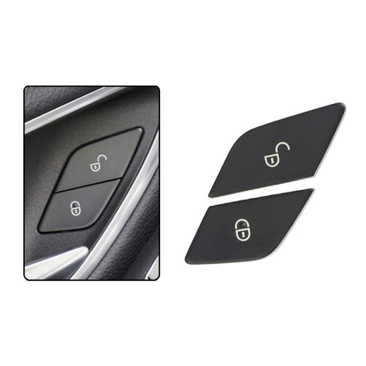 For Mercedes-Benz E-Class 2016-2021 Left Driving Car Left Side Door Lock Switch Buttons 2059055251 (Black) - Car Switches by buy2fix | Online Shopping UK | buy2fix
