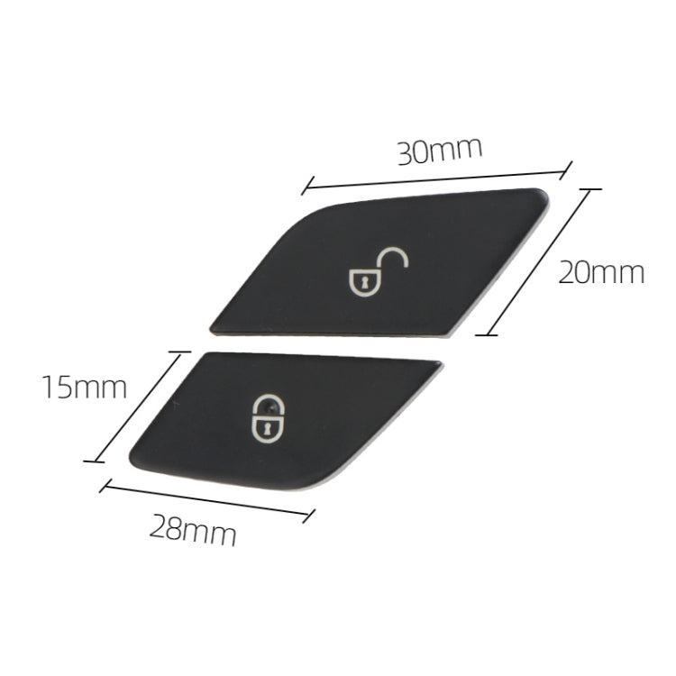 For Mercedes-Benz E-Class 2016-2021 Left Driving Car Left Side Door Lock Switch Buttons 2059055251 (Black) - Car Switches by buy2fix | Online Shopping UK | buy2fix