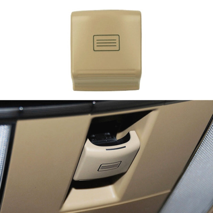 For Mercedes-Benz W221 2006-2013 Left Driving Car Sunroof Switch Button Dome Light Button(Beige) by buy2fix