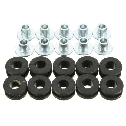 10 in 1 For Kawasaki Motorcycle Rubber Grommets Bolt Assortment Kit - Replacement Parts by buy2fix | Online Shopping UK | buy2fix