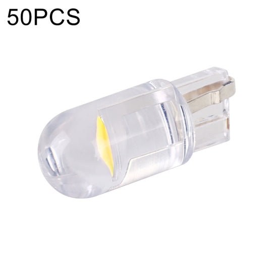 50pcs T10 DC24V / 0.36W / 0.03A Car Clearance Light COB Lamp Beads (White Light) - Clearance Lights by buy2fix | Online Shopping UK | buy2fix