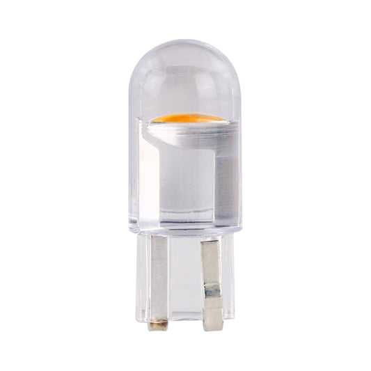 50pcs T10 DC24V / 0.36W / 0.03A Car Clearance Light COB Lamp Beads (Yellow Light) - Clearance Lights by buy2fix | Online Shopping UK | buy2fix