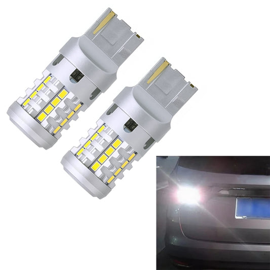 2pcs 7440 IC12-28V / 16.68W / 1.39A Car 3020EMC-26 Constant Current Wide Voltage Turn Signal Light (White Light) - Arrow Turn Lights by buy2fix | Online Shopping UK | buy2fix