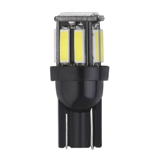 10pcs T10 DC12V / 0.96W / 0.08A Car Clearance Light 10LEDs SMD-7020 Lamp Beads (Blue Light) - Clearance Lights by buy2fix | Online Shopping UK | buy2fix