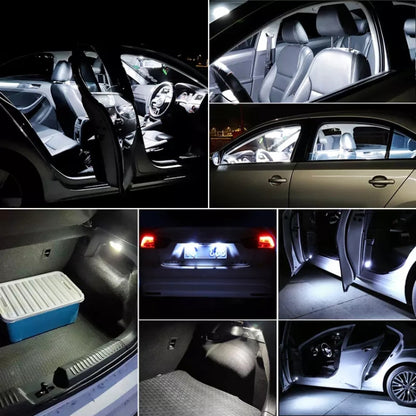 2pcs 39mm IC12V /  2.76W / 0.23A / 300LM 3LEDs SMD Car Reading Lamp Dome Light - Dome Lights by buy2fix | Online Shopping UK | buy2fix